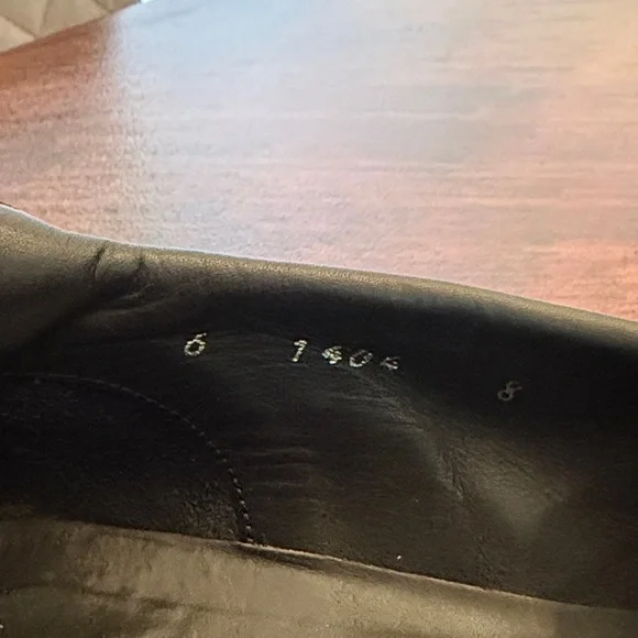 Prada Men's Black and Dark Brown Slip-Ons - Picture 2 of 3